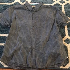 Haggar Short Sleeve Button Down XXL
